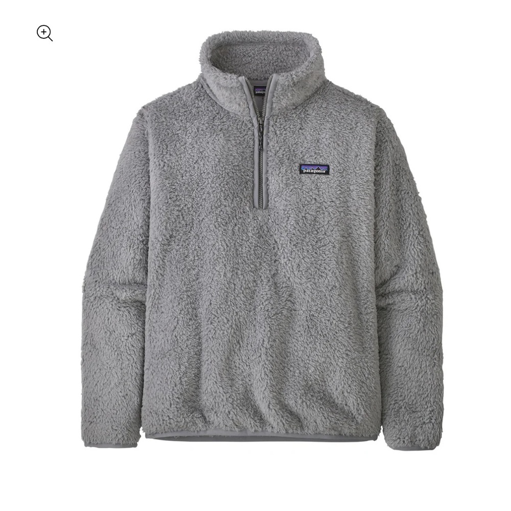 Patagonia W’s Los Gatos 1/4 Zip in Salt Grey in excellent condition